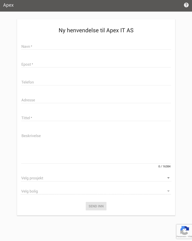 webskjema